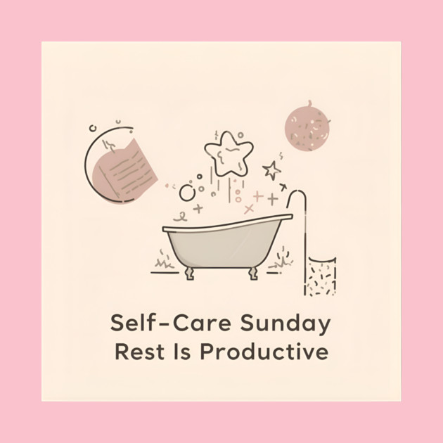 shop self-care sunday tee